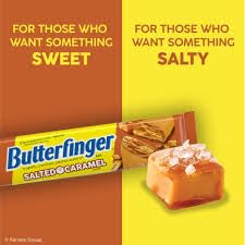 Butterfinger Salted Caramel Share Size 3.7oz Bar