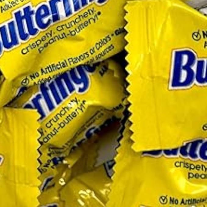 Butter Mini Crisp Bites Chocolate Bars-1.5 lbs Crispy, Peanut-Butter