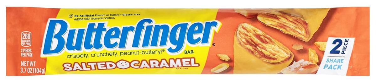 Butterfinger Salted Caramel Share Size 3.7oz Bar