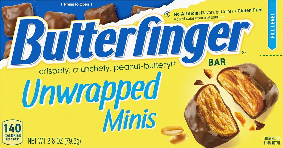 Butterfinger Unwrapped Minis - 2.8-oz. Theater Box